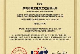 知识产权管理体系认证